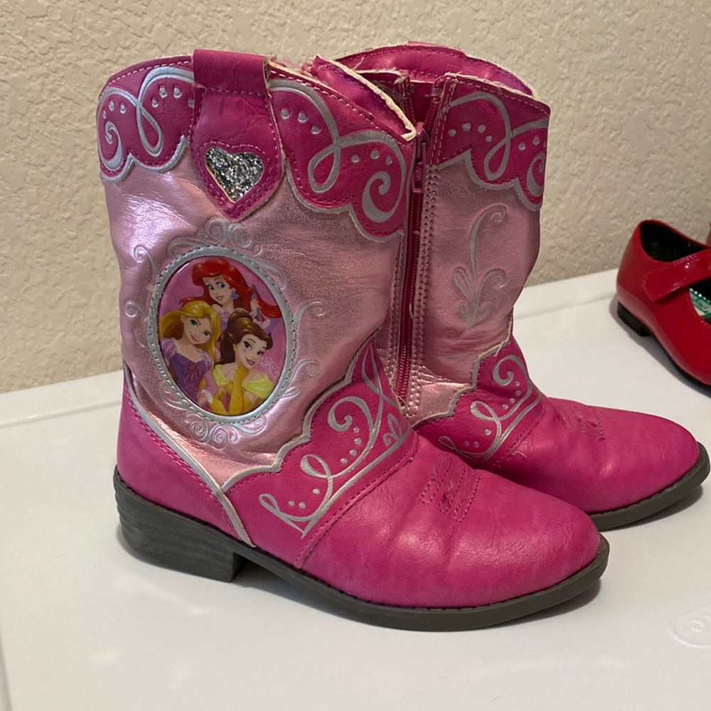 Size 10 toddler girls princess boots